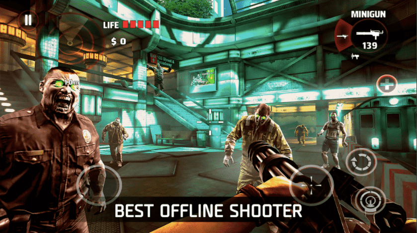 Dead Trigger MOD APK Gameplay